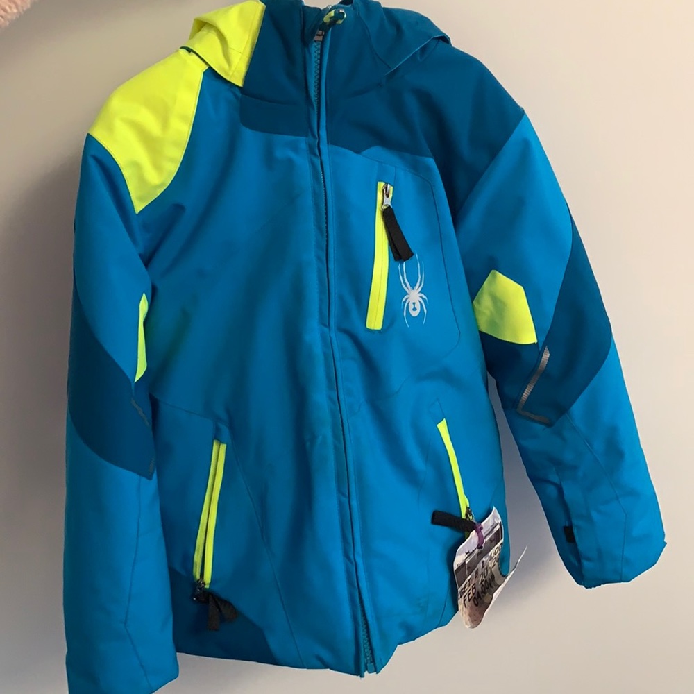 Boys spyder ski jacket